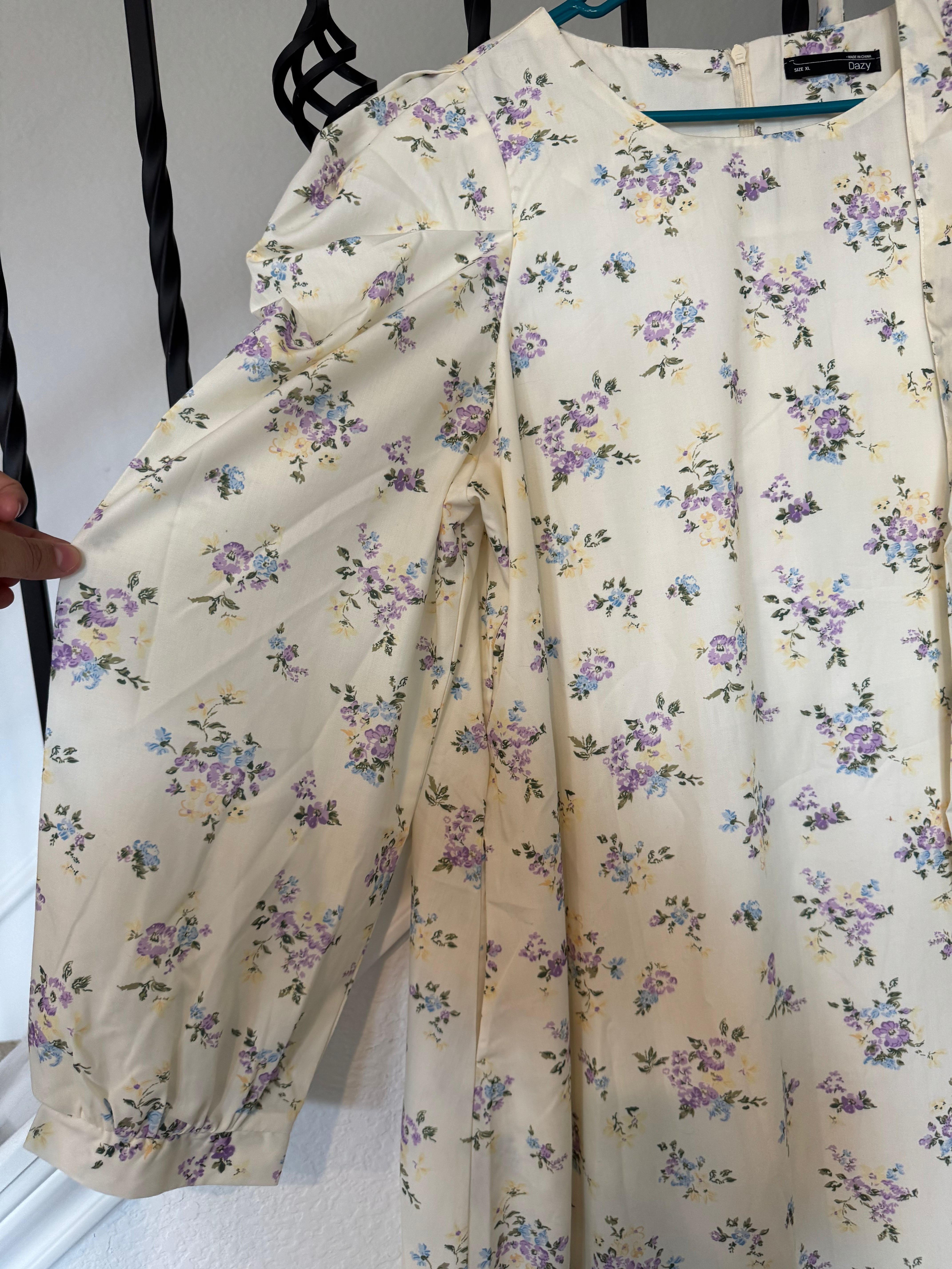 Off White Maxi Dress