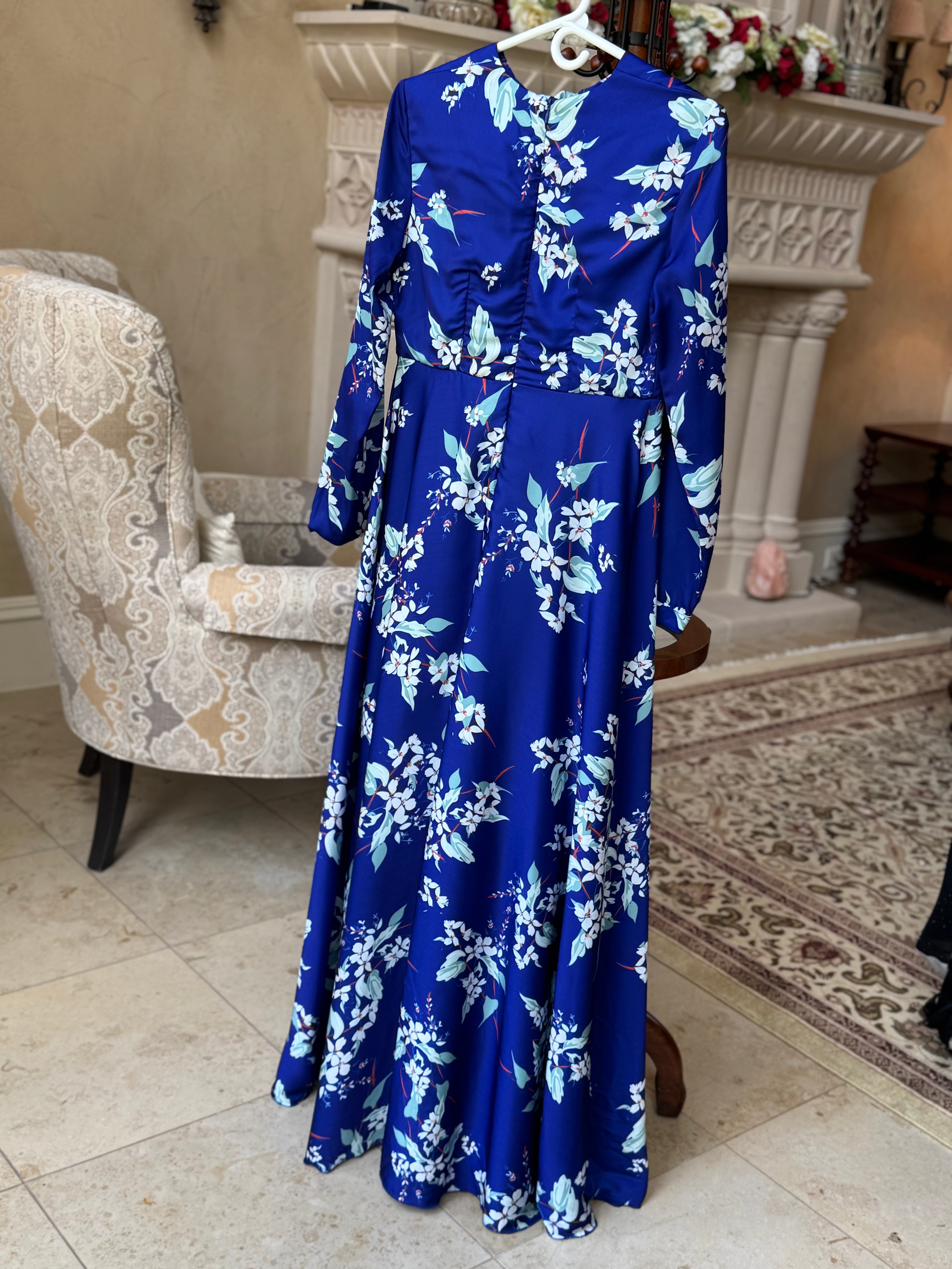 Royal Blue Maxi Dress