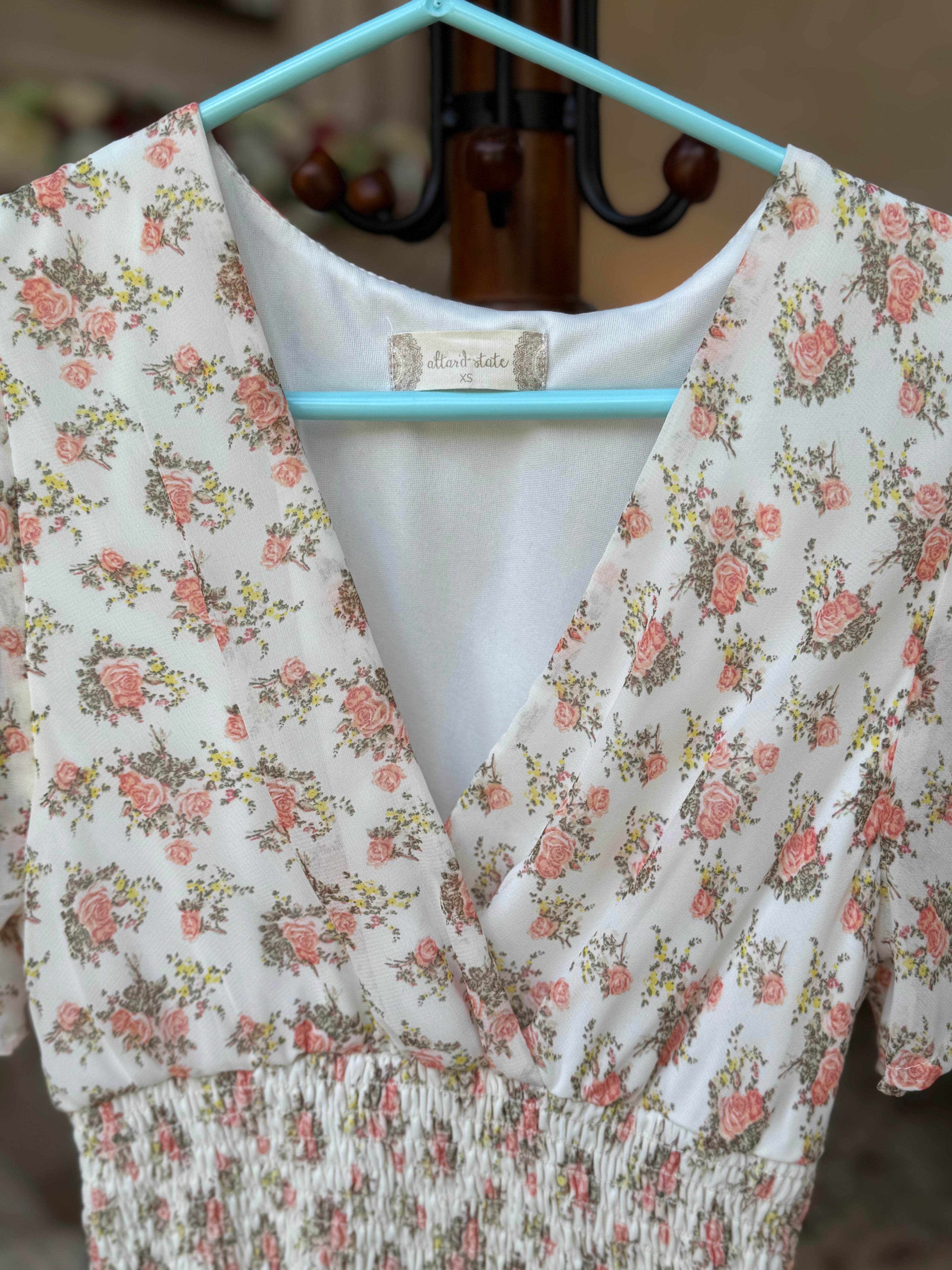 White Hi-low Maxi Dresss